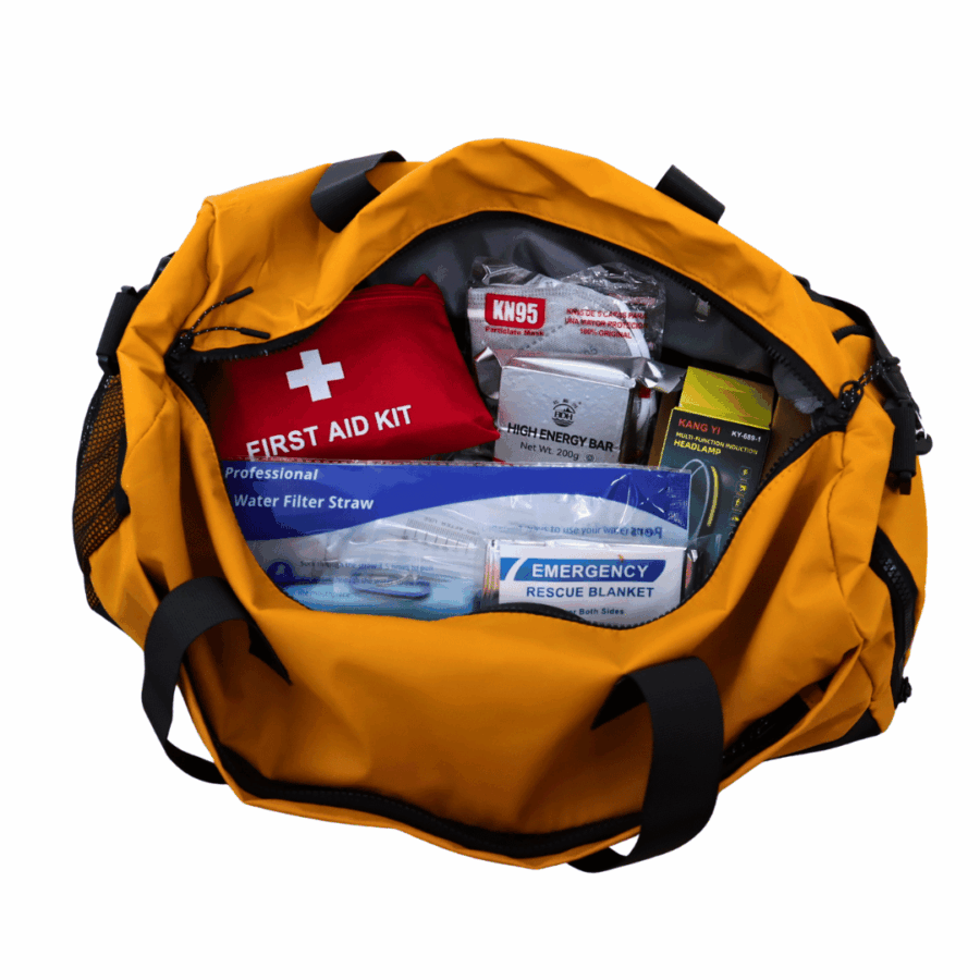 NZ Survival Bag, Emergency Bug Out Family Kit (2)