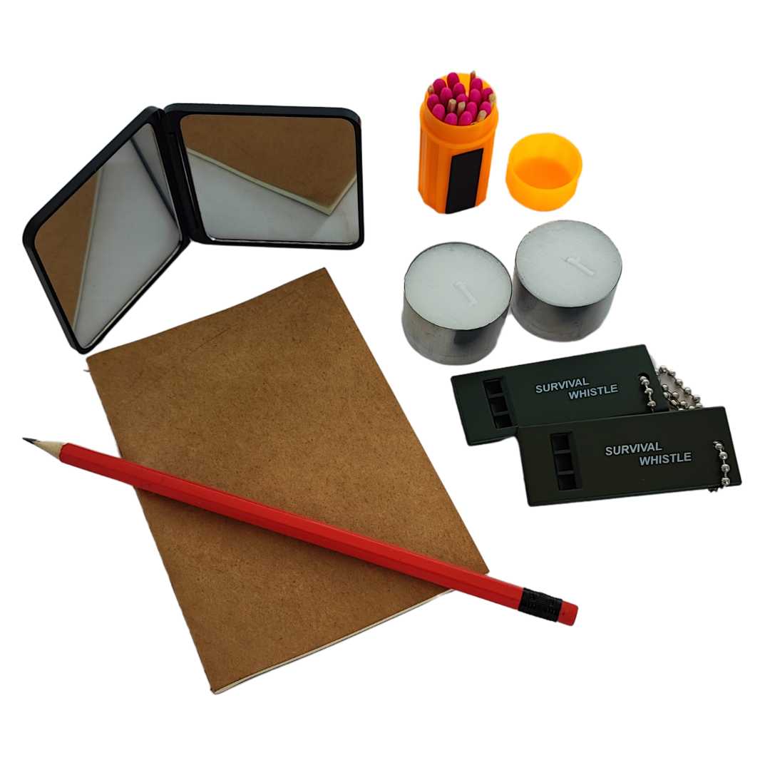 NZ Survival Bag, Emergency Bug Out Family Kit, rescue signaling kit